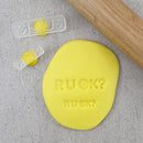 Embosser - R U OK? Mini Cupcake / Cookie Embosser 37mm (Charity approved & % donated)