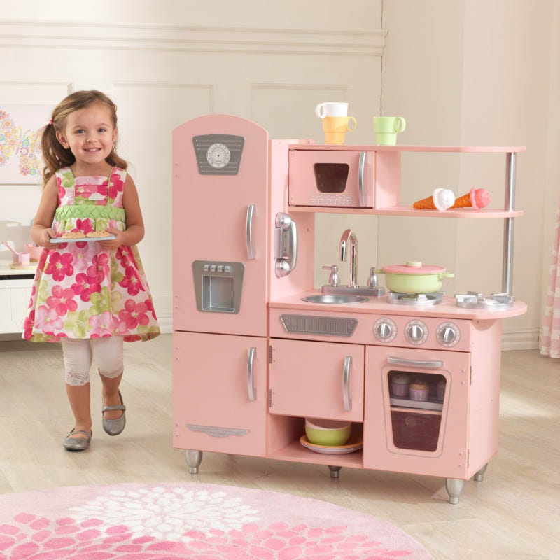 VINTAGE TOY KITCHEN PINK – Latorta