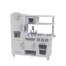 WHITE VINTAGE TOY KITCHEN
