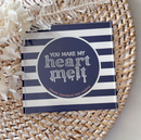 Embosser and Cutter Set - You Make My Heart Melt Debosser - by Little Biskut