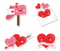 Cupcake Wafer Toppers - Love Is In The Air 12pk (Valentines Day)