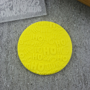 Embosser / Debosser - Ho Ho Ho Texture Plate