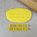 Alphabet Stamp Set - Tiny Upper Case Alphabet - 5mm