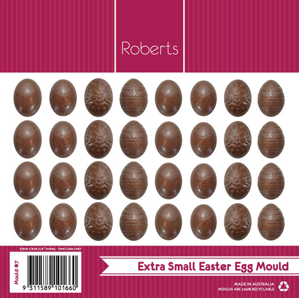 SMALL EASTER EGGS 4CM CHOCOLATE MOULD #7