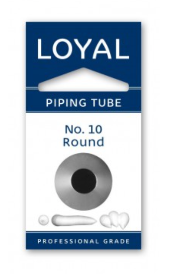 No 10 Round Piping Tip - Loyal