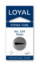 No 104 Rose Piping Tip - Loyal