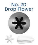 No 2D Closed Star Medium Piping Tip - Loyal