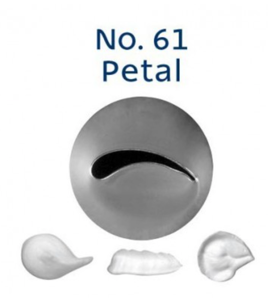 No 61 Petal Piping Tip - Loyal