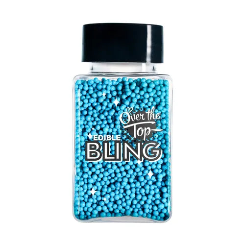 Sprinkles - Sky Blue Non Pariels (Tiny Sugar Pearls) 60g