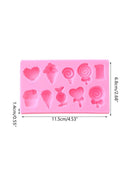 Silicone Mould - Tiny Heart & Sweet Treats
