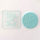 Embosser - Trick or Treat -  Fondant Debosser Stamp - Halloween