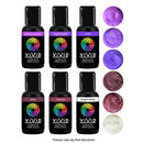 Vivid Gel Paste Food Colour Set - Purple Reign 6 pack (x21g)