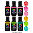 Vivid Gel Paste Food Colour Set - Tropical 6 Pack (x21g)