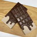 Chocolate Mould - Melted Chocolate Bar - 3 Piece Mould