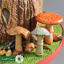 Silicone Mould - Toadstools & Mushrooms