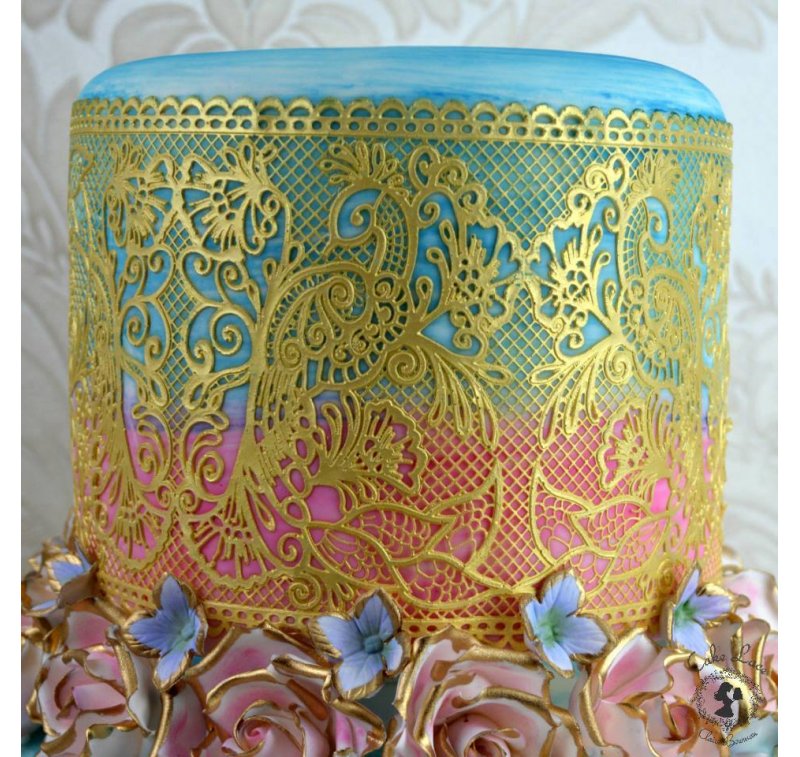 Fantasia 3d Cake Lace Mat By Claire Bowman