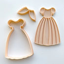 Cutter & Embosser Set - Princess Dress by Little Biskut