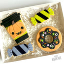 Embosser & Cutter Set -Pumpkin / Jack o Lantern - by Little Biskut