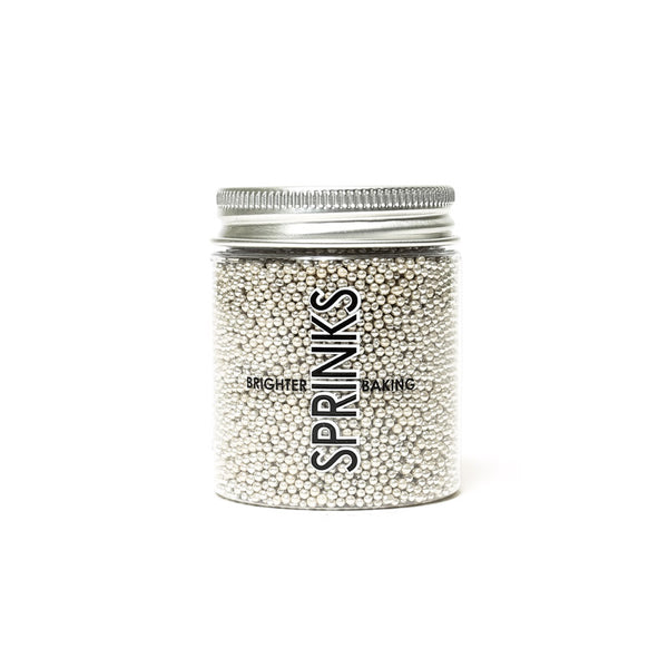 Sprinkles - Cachous - Silver 2mm (85g)