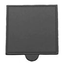 Square Cardboard Cake Board - 7cm Black Dessert Board with Tab