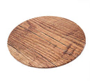 Woodgrain / Timber Print - Round MDF Cake Boards