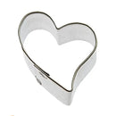 Cookie Cutter - Asymmetrical Love Heart - Mini 1.25 inch