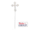 Diamante Cake Topper - Cross