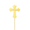 Cake Topper - Cross - Gold Plated