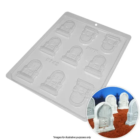 Chocolate Mould - Tombstone (Halloween) - 1pc