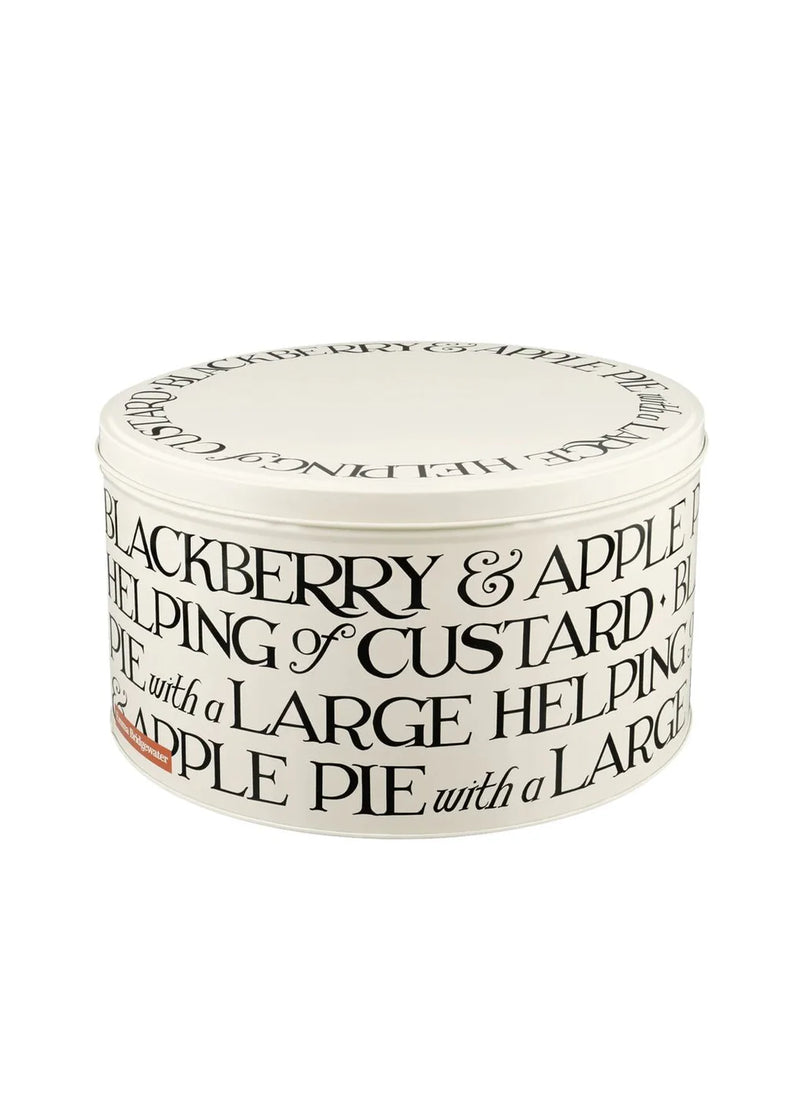 Cake Storage Tin - Emma Bridgewater's Blackberries Round Cake Tin - Medium