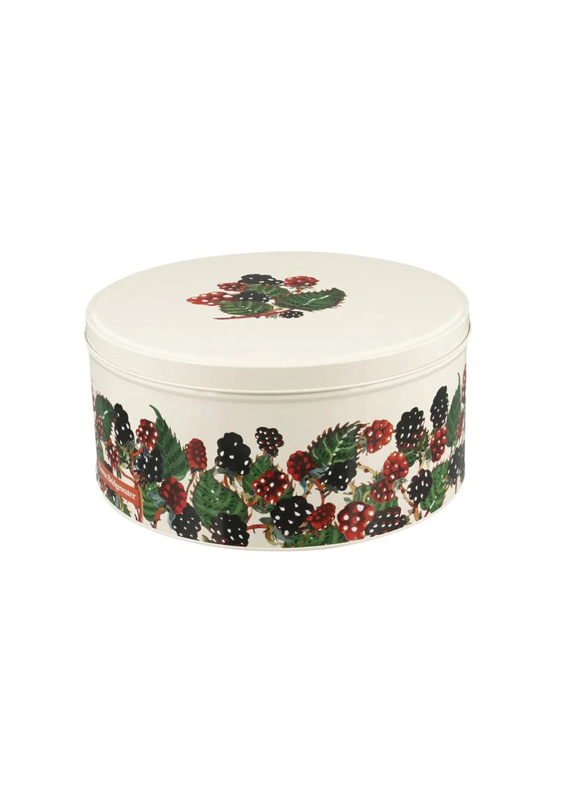 Cake Storage Tin - Emma Bridgewater's Blackberries Round Cake Tin - Small