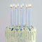 Candles - Blue Marble Tall Candles - 12pk