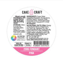 Cake Craft RTR Fondant 200g - Pink