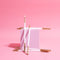 Candles - White & Gold Double Dipped Tall Candles - 12pk