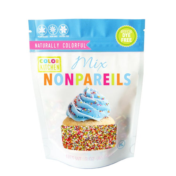 Sprinkle Mix - Natural Colours Non Pareils / 100's & 1000's