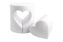 Dummy - Cut Out Heart - 6 inch round x 6 inch high