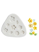 Silicone Mould - Dainty Flowers & Leaves