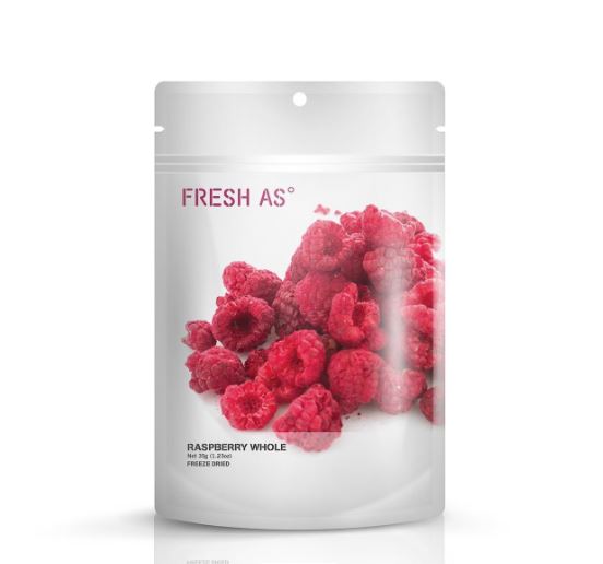 Raspberry Whole 30g - Fresh As