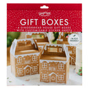 Gift Boxes - Gingerbread House Loot / Gift Boxes (Customisable) - 4pk