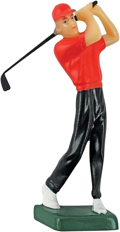 Cake Decoration - Golf Player & Club set (13 pieces)