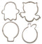 Cookie Cutters - Halloween Cuties 4pc Set