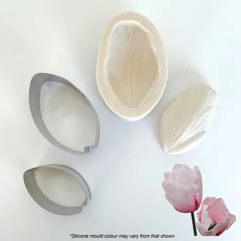 Flower Cutter & Veiner Set - Holland Tulip