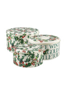 Cake Storage Tin - Emma Bridgewater's Christmas Holly Round Cake Tin - Large