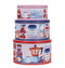 Cake Storage Tin - Kitsch Kitchen 22cm (Medium) Round - by Printer Johnson