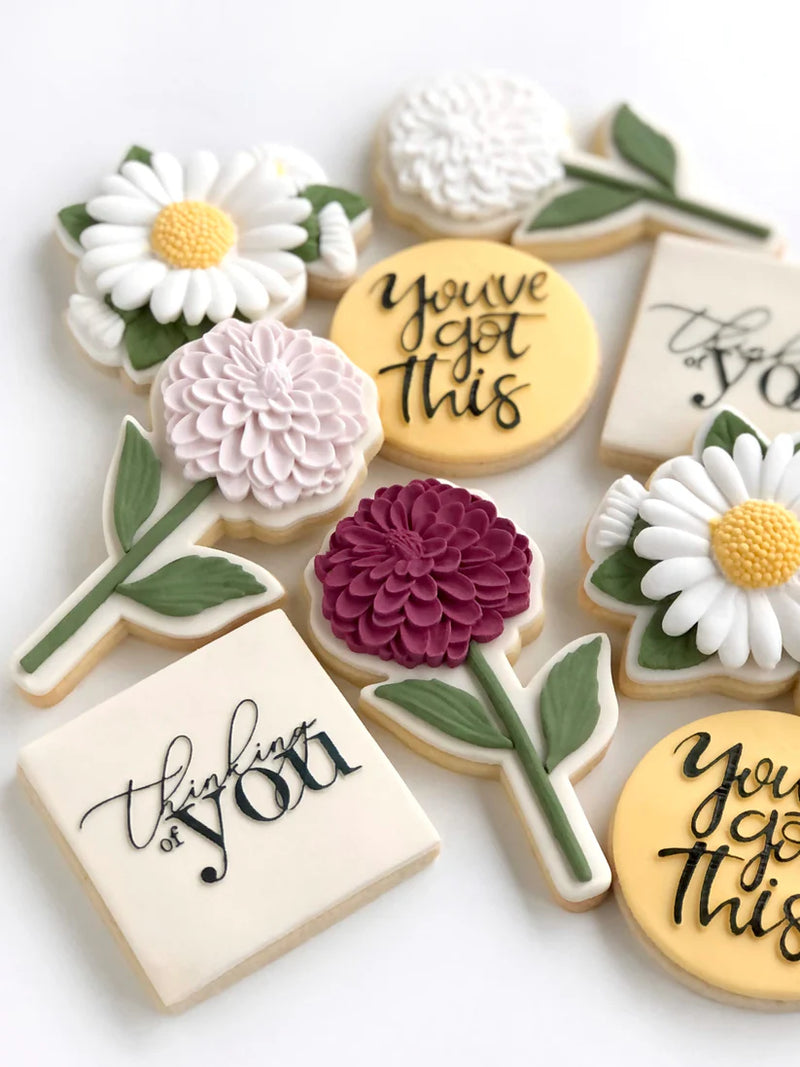 Little Bikkie - Dahlia Silicone Mould & Cookie Cutter Kit