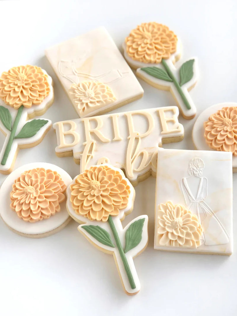 Little Bikkie - Dahlia Silicone Mould & Cookie Cutter Kit