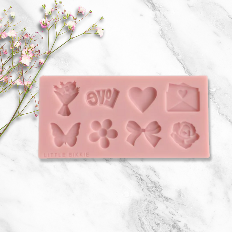 Little Bikkie - Love Assorted Silicone Mould