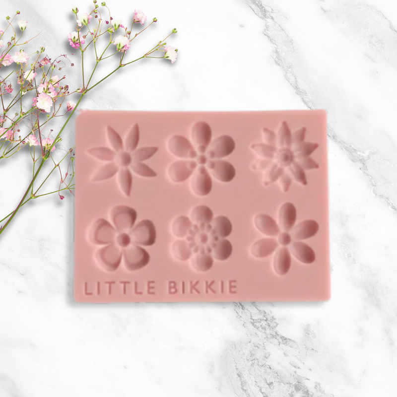 Little Bikkie - Flower Assorted Silicone Mould
