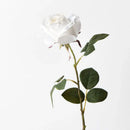 Floristry - Livia Rose Bud in White - Artificial Flowers