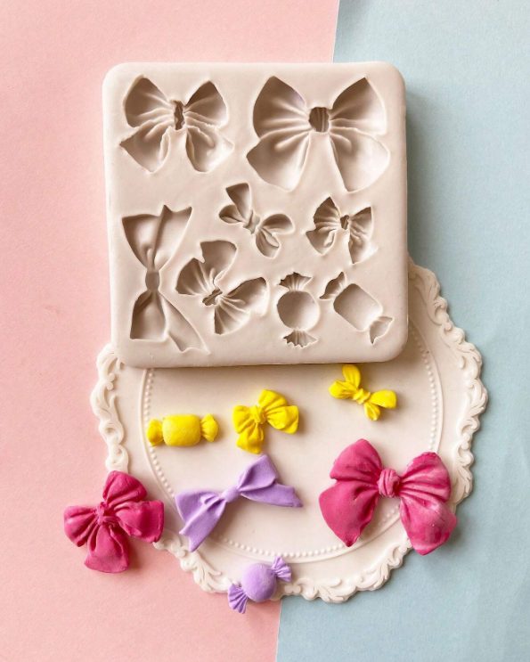 Silicone Mould - Luscious Bows & Bon Bons